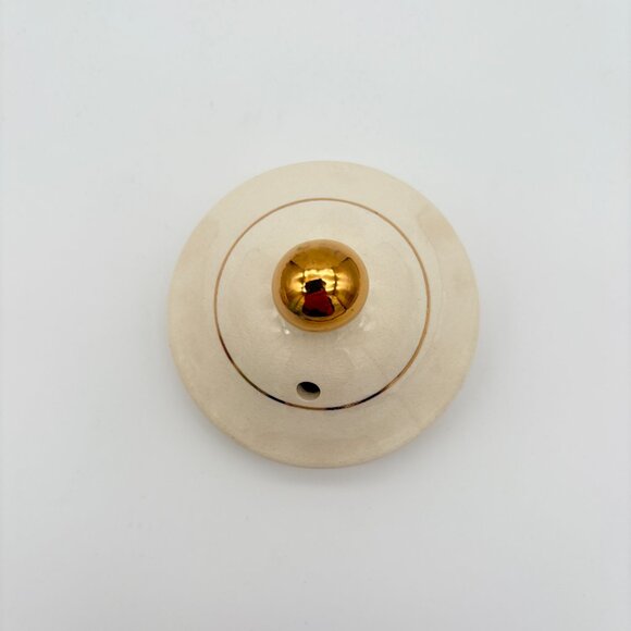 Vintage Sadler Windsor Floral Leaves Gold Gilded Made in England China teapot - Picture 4 of 8